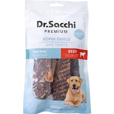 Larskas Dr. Premium Sığır Eti Şeritli Tahılsız Köpek Ödülü 100 gr