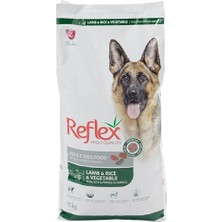 Larskas Kuzu Etli Pirinçli ve Sebzeli Yetişkin Köpek Sı 15 kg