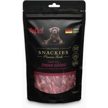 Larskas Snackies Pancarlı Ördek Göğüs Kurutulmuş Et Köpek Ödülü 80GR
