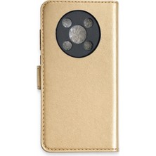 Hayat Store Huawei Nova Y90 Trend S Plus Kapaklı Kılıf - Gold