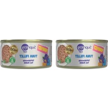 Larskas Ton Balıklı Tiftiklenmiş Konserve Kedi Maması, 70 gr (2 Paket)