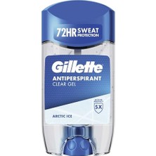Larskas Gillette Arctic Ice Terlemeyi Önleyici Şeffaf Jel Deodorant 70 ml