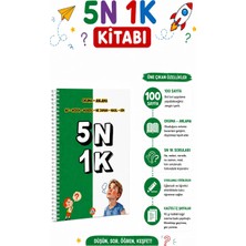 Özel Eğitim Materyal 5N1K Okuma-Anlama Kitabı Ciltli İlköğretim Öğrencileri İçin Eğitim Materyali