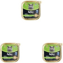 Larskas Plus Pate Balıklı Kısır Kedi Konservesi 85 gr 3lü Paket