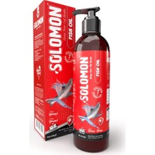 Larskas Solomon Fish Oil Kedi ve Köpekler Için Omega 3 ve 6 Içerikli Balık Yağı - Kedi ve Köpekler Için Tüy ve Genel Sağlık Destekleyici