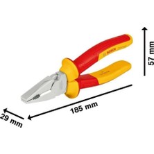 Bezos Profesyonel Izoleli Pense 180 mm