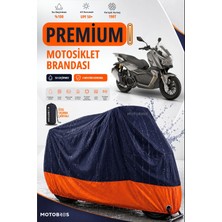 Motobros Motosiklet Brandası Rks Real Motor Brandası Motor Örtüsü Su Geçirmez Paraşüt Kumaş Uv Korumalı Premium