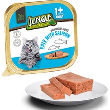 Jungle Kedi 100g Balıklı Ezme/Pate Mama