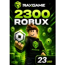 Nagazi 2300 Robux Roblox Dijital Kod Anında Teslimat Güvenli Robux Satın Al Tr Hesap Uyumlu