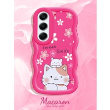 HONTINGA Tecno Camon 40 Uyumlu Kılıf Düşüme Önleyici Basitlik Anti Düşme Kamera Koruyucu Basit Kırmızı Yumuşak Silikon Couple Telefon Kılıfı Kedi Desen K9-0275