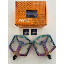 Egard Bike Rainbow Alüminyum Platform Bisiklet Pedalı