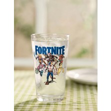 LC Waikiki Karışık Fortnite Baskılı Cam Bardak 550 ml