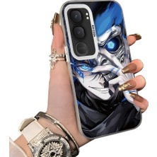 HONTINGA Vivo Y31 5g ile Uyumlu Kılıf Silikon Kenar Sert Arka Kamera Koruyucu Basitlik Anti Düşme Kamera Korumalı Anime Desen Couple Telefon Kılıfı Kadın ve Erkek Için Uygundur K1-1529