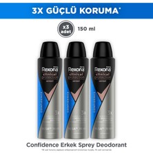 Rexona Men Clinical Protection Spray Deodorant Confidence 150 ml X3