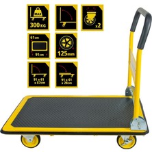 Stanley PC538 300KG Profesyonel Paket Taşıma Arabası