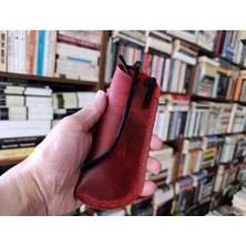 Mahfuz Hakiki Deri Tamamen Emeği 17,5 x 7 cm Gözlük Kılıfı - Kalem Kutu  DAK280