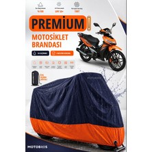 Motobros Motosiklet Brandası Kuba Easy Pro Motor Brandası Motor Örtüsü Su Geçirmez Paraşüt Kumaş Uv Korumalı Premium