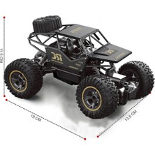Mj Toys Full Fonksiyon 1:18 Off-Road Rc Araba 2.4ghz - Uzaktan Kumandalı Araba Off-Road Canavar Yarış Arabası Rock Crawler