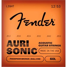 MarkEntegra 60L Phosphor Bronze Takım Tel Akustik Gitar Teli 012-053