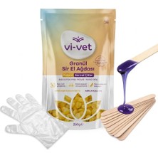 Vi-Vet Vivet Granül Ağda Natürel Yedek 250 Gr (Boncuk Ağda)
