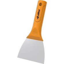 MarkEntegra Saptak Spatula, Çelik Uçlu Spatula, Ergonomik Plastik Saplı, Dayanıklı Güçlü Yapı, Alçı, Boya, Macun Uygulama Malası, Inşaat, Hırdavat, Profesyonel El Aleti (80 Mm)
