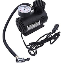 MarkEntegra Mini Hava Kompresörü, Taşınabilir Mini Hava Kompresörü Elektrikli Lastik Infaltor Pompası 12 Volt Araba 300 Psı