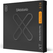 MarkEntegra Elektro Gitar Telleri, XTE1046, Nikel Kaplama Xt Çelik Tel, Standart Işık, 10-46, 3 Set