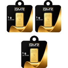 GMR 3 GRAM KÜLÇE ALTIN 24 AYAR