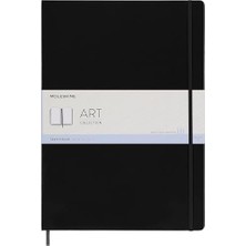 MarkEntegra Moleskine Art Sketch Book A3 Sert Kapak Düz Defter