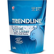 MarkEntegra Tozsuz Silika Kedi Kumu 3.6 Lt
