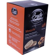Bradley Smoker Izgara Barbekü Için Bisquette, Mesquite Özel Karışım, 48'