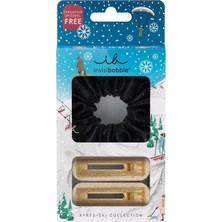 Invisibobble Set L Apres Ski Date 3pc - 2 Klipsli + 1 Kumaş Kaplı Saç Tokası
