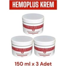 Erdo Ticaret Hemoplus Bakım Kremi 150 ml x 3 Adet