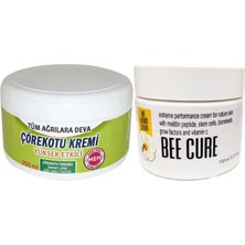 Erdo Ticaret Süper Çörek Otu Kremi Xl Boy 200 ml Krem Green+Bee Cure 150 ml Krem