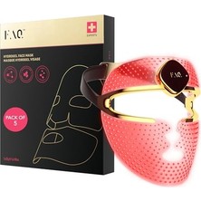 MarkEntegra Faq 202 Gelişmiş 8 Renkli LED Yüz Maskesi + Faq Glass Skin Yüz Maskesi Seti – Işıldayan Bir Cilt Için Nemlendirici ve Aydınlatıcı Cilt Bakımı – Rahatlatıcı ve Dengeleyici Yüz Maskeleri