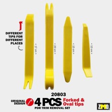 Zmo Technik Pdr Plastik Trim Sökme Seti 4 Parça