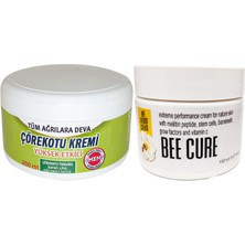 Erdo Ticaret Çörek Otu Kremi Green Box 200 ml + Beecure 150 ml Krem / Krem Seti