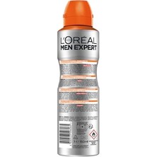 MarkEntegra L'oreal Paris Men Expert Invincible Anti Perspirant Sprey Deodorant 150 ml