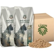 MarkEntegra Doğal Çam Peleti Kedi Kumu 10 kg (20L) Yavru/yetişkin Kediler, Kemirgenler IÇIN%100 Biyobozunur - Astımlı Kediler Için Uygun - Kimyasal Içermeyen - Yüksek Emiş Gücü - 5 kg x 2 Adet