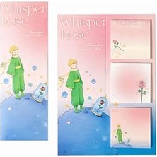 MarkEntegra Whisper Rose Ayraç ve Notpad Seti • Post-It • Sticky Note