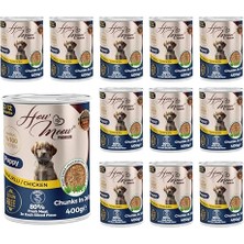MarkEntegra Yavru Köpek Tavuklu ve Jöleli Konserve  400 gr x 12 Adet