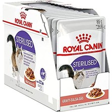 MarkEntegra Royal Canin Sterilised Gravy Kısır Kedi Pouch Yaş  85 gr x 12 Adet