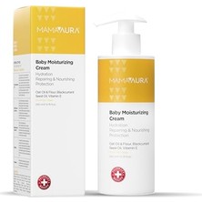 MarkEntegra Baby Moisturizing Cream, Yenidoğan ve Hassas Ciltler Için Nemlendirici ve Bariyer Destekleyici Bebek Kremi, 200 ml