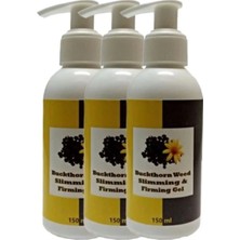 Erdo Ticaret Süper Buck Thorn Weed Slimming & Firming Gel 3 Adet Adet Acı Çehre Tohumu Jeli
