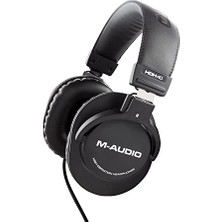 MarkEntegra M-Audıo HDH40 - Kulak Üstü Stüdyo Kulaklıkları, Stüdyo Izleme, Podcasting ve Kayıt Için Kapalı Arka Tasarım, Esnek Kafa Bandı ve 2.7m Kablo ile