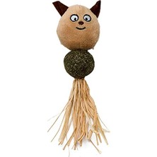 MarkEntegra Eastland Kedi Oyuncağı, Catnipli Peluş Oyuncak, Ayıcık, 27 cm