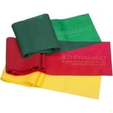 MarkEntegra Sarı Thera-Band Egzersiz Bandı 1.5 Metre Set Başlangıç Seviye, THERA-2655