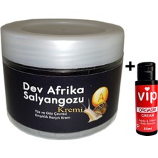 Erdo Ticaret Giant Yàşlanma Karşıtı Salyangozkremi 100ML Dev Afrikasalyangozu + Vip Orgazmkrem 60 ml