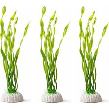MarkEntegra 3'lü Plastik Akvaryum Bitkisi 30 cm - PB13