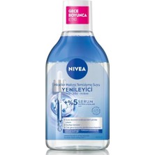 MarkEntegra Nıvea Micellar Yenileyici Makyaj Temizleme Suyu 400 Ml,suya Dayanıklı Makyajı Çıkarır,ovalaa Gerektirmez, Serum Içerikli,pantenol
